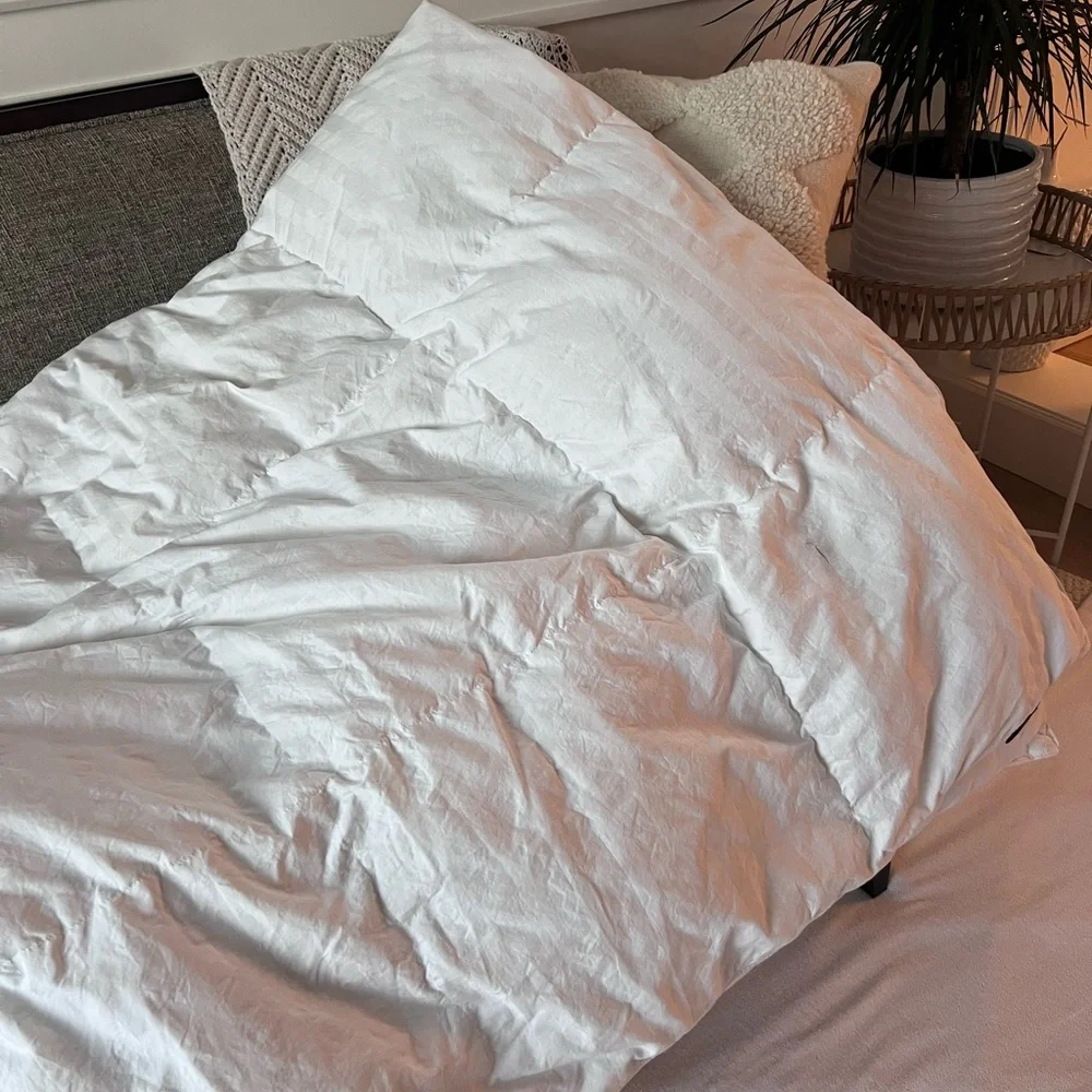 Hotel Grand 500TC white goose down comforter king size